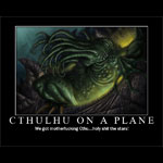 Cthulhu on a plane
